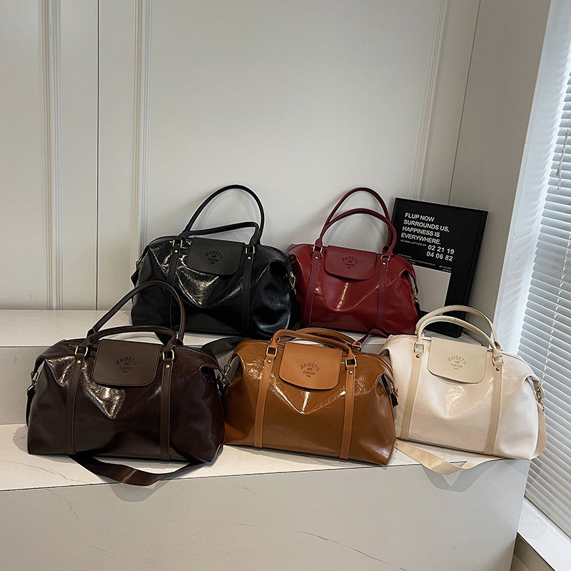 Sports Shoulder Bag Dry Wet Separation Gym Bag Simple Hand-held Luggage Bag