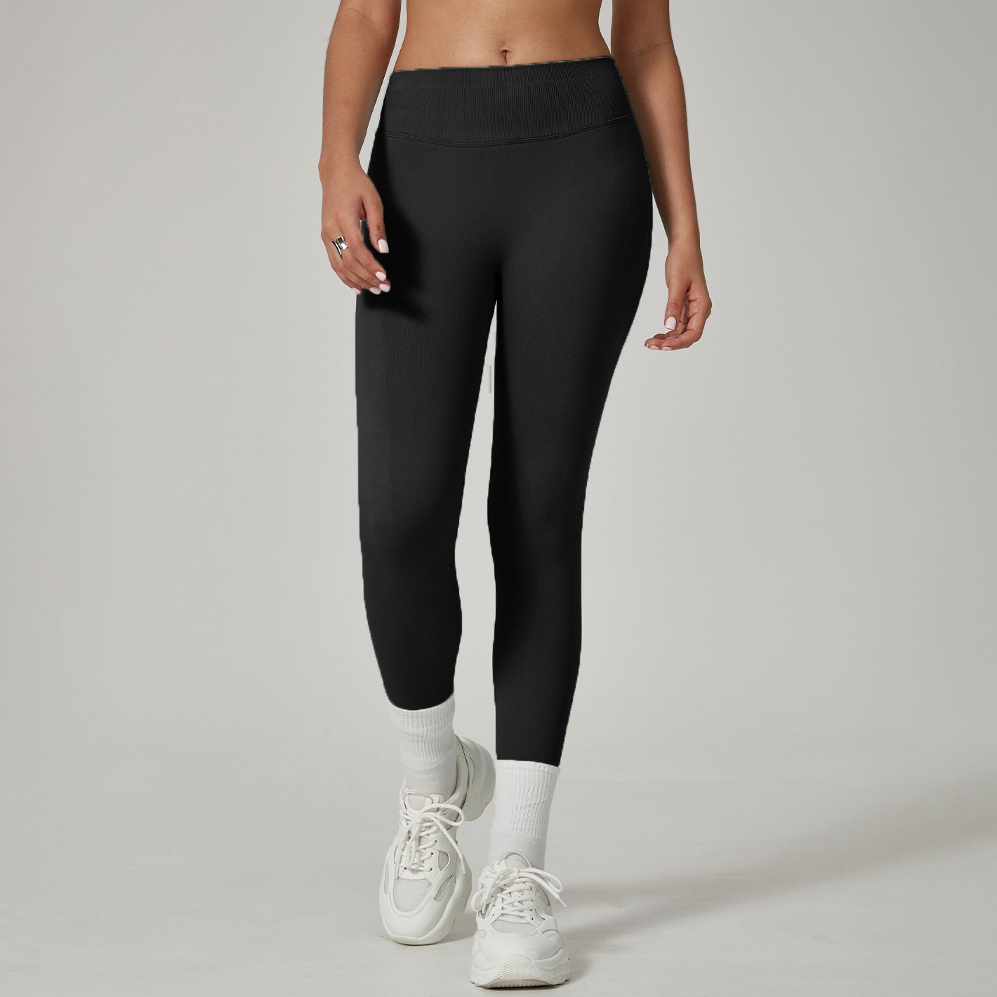 Waist-matching Peach Hip Yoga Trousers