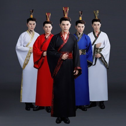 Tang Suit Spring And Autumn Battle Han Chinese Clothing For Men