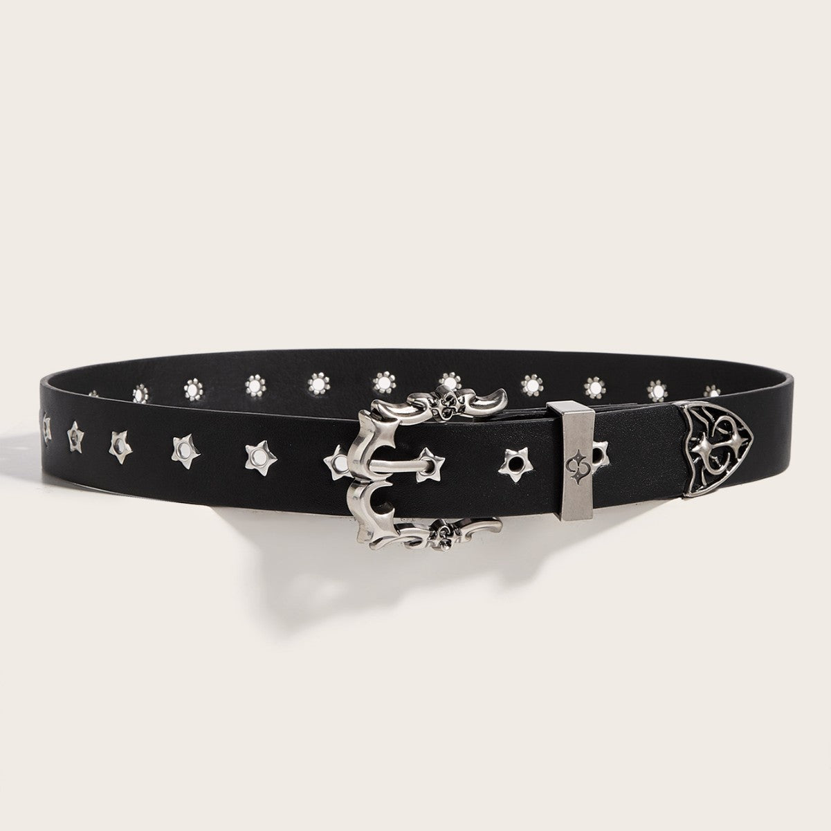 Fashion Personality Rivet Youth Belt Punk Pin Buckle Casual Belt