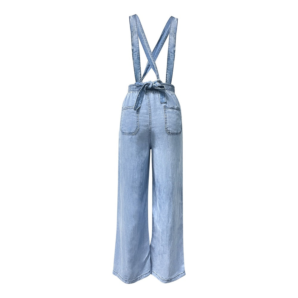Women's High-Waist Jeans, Convertible Wide-Leg Full-Length Jeans With 3-in-1 Adjustable Hem, Tencel Lyocell For Summer. Forbidden Platform - Temu