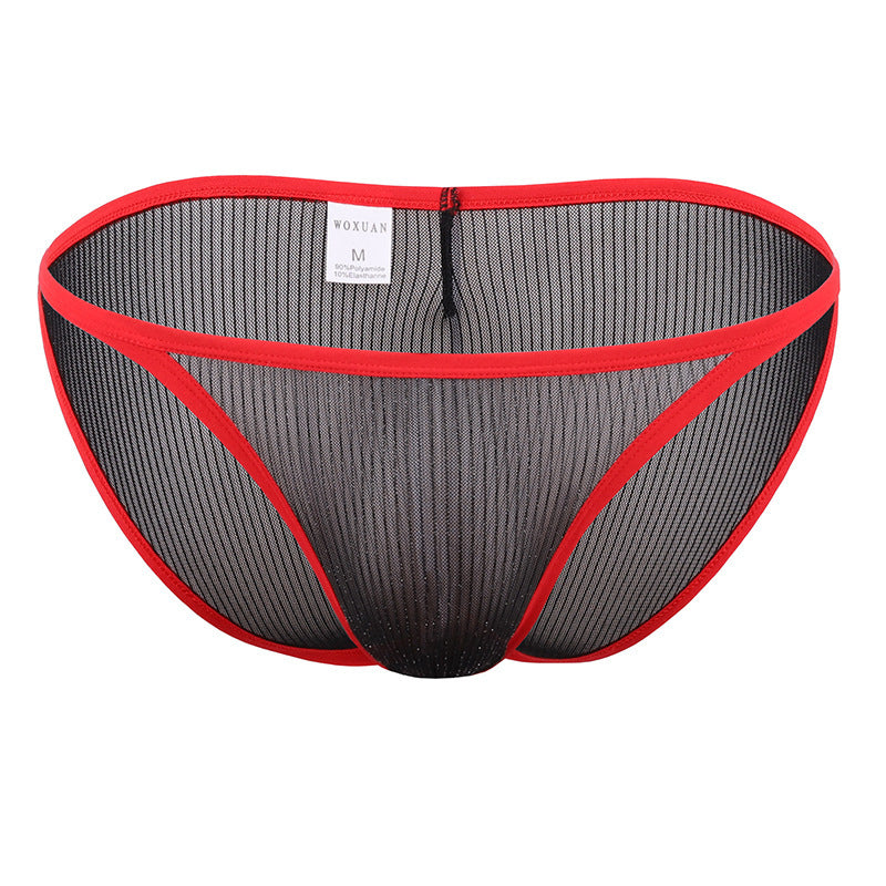 Men's Underwear High Fork Briefs Mesh