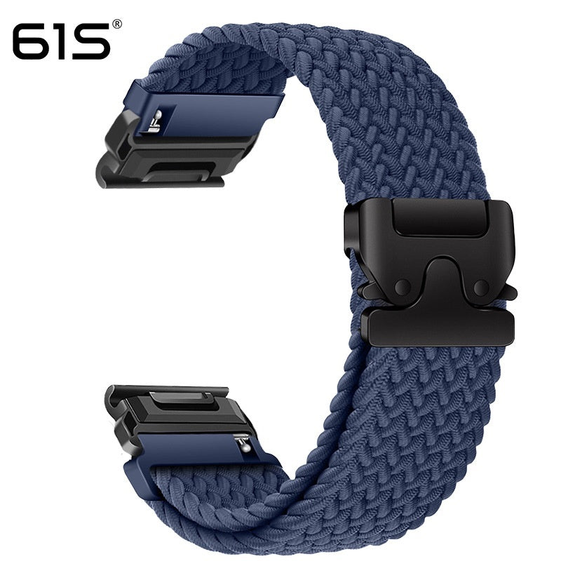 Elastic Umbrella Buckle Woven Watch Band